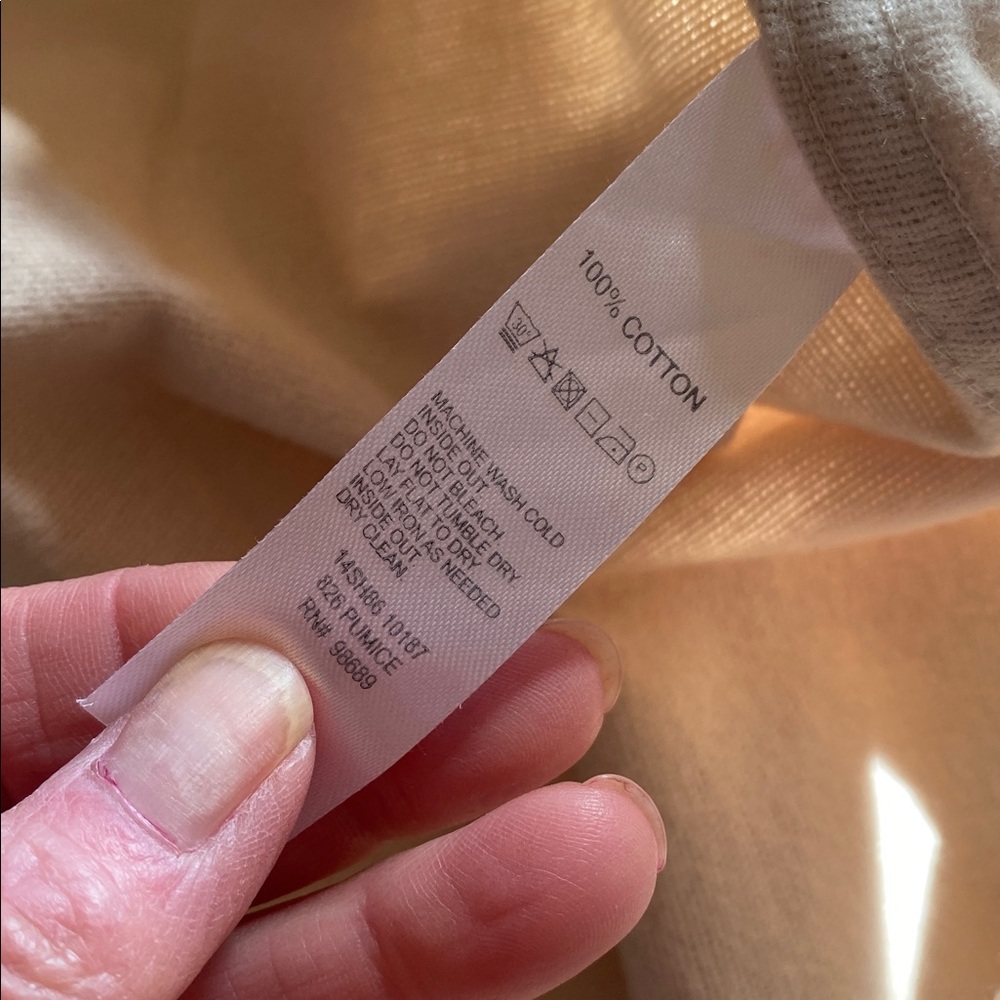 Todd Snyder Cream Button-Up 1 Pocket Shirt Sz XL. SEE PICTURES - Picture 6 of 7